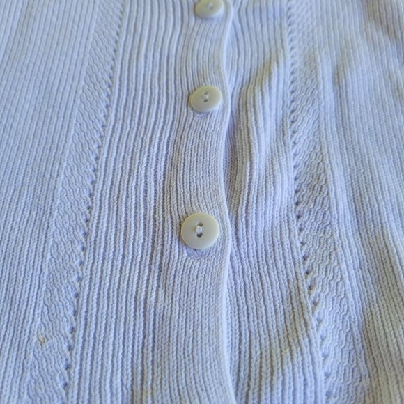 Vintage Island Casuals Cotton Knit Button-down - Picture 7 of 14